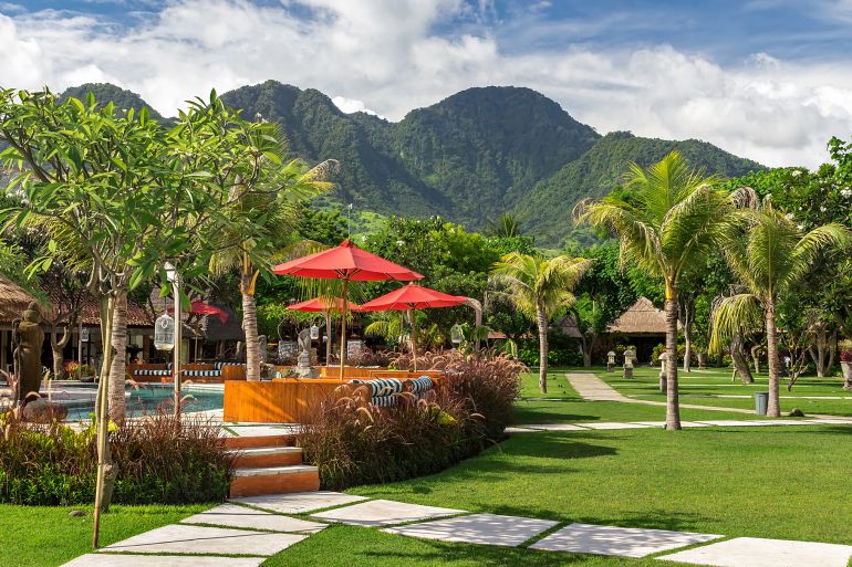 6 04 770 Taman Sari Landcape with moutain2
