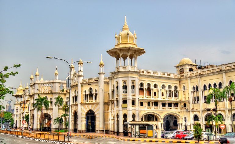 770 Kuala Lumpur Kuala Lumpur old railway station shutterstock 584260216