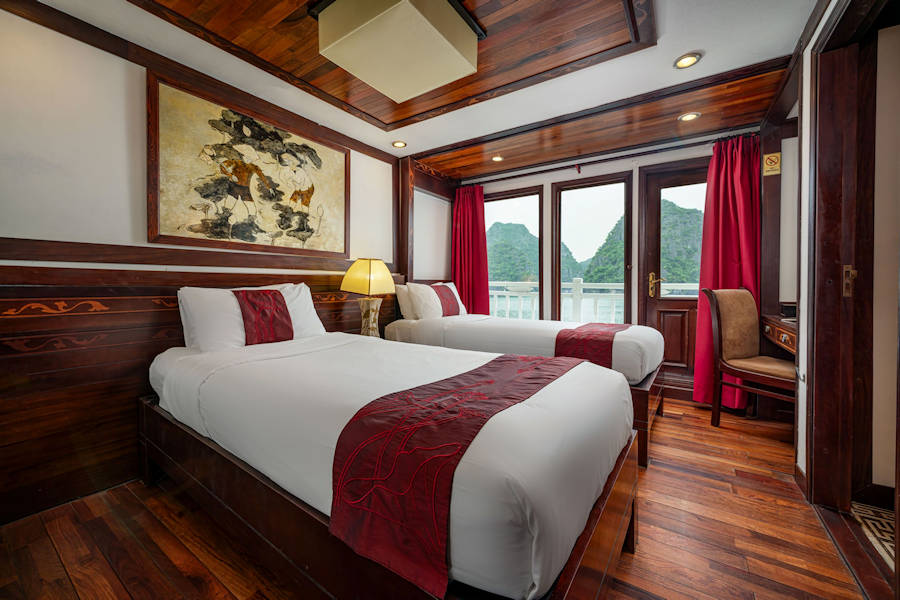 900 Deluxe Kabine Twin Indochina Sails