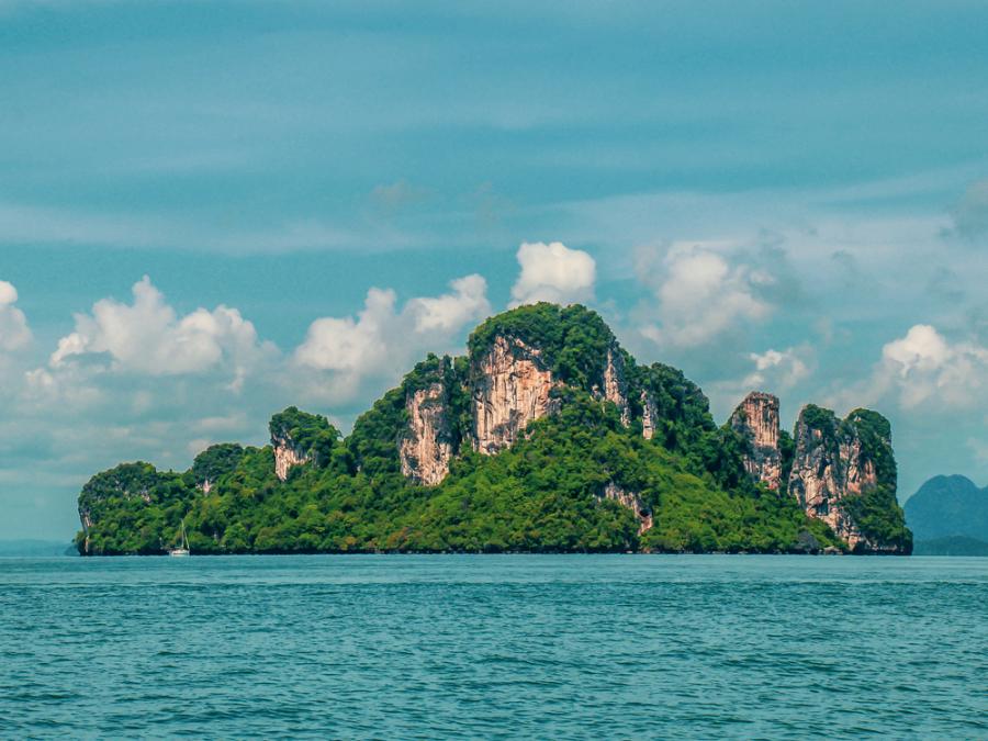 900 The rocky mountains in the sea of Krabi Province shutterstock 1960737964