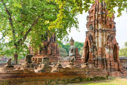 1280 View to brick remains of Wat Mahathat temple shutterstock 1705083175