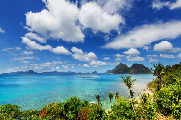1280 Mare sea bay and mountain islands Palawan Philippines shutterstock 613655297